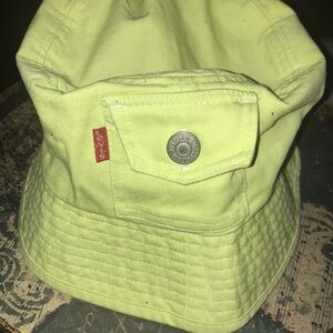 Levi's Lime Green Bucket Hat